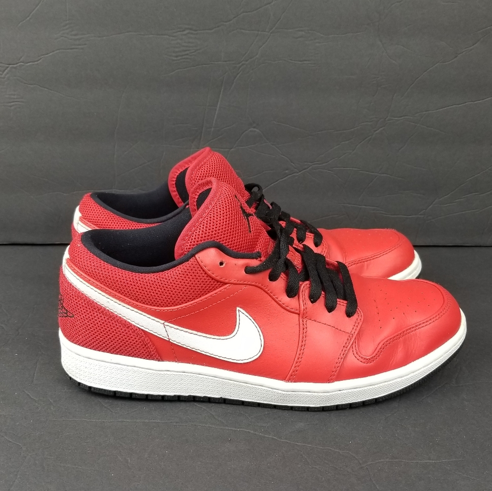 Nike Air Jordan 1 Low University Red Basketball Shoes